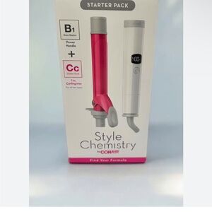 Style Chemistry Pink Curling Iron